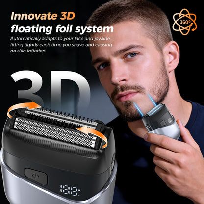 Beard Trimmer with Vacuum for Men, Adjustable 1-20mm
