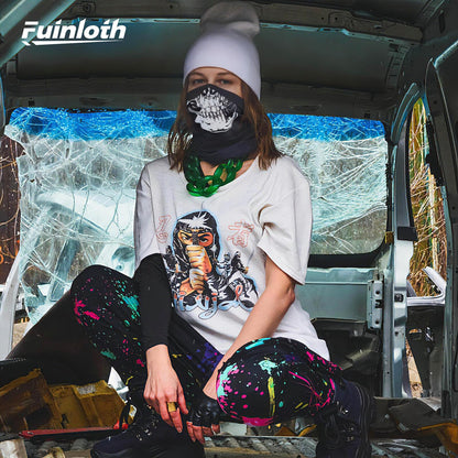 Fuinloth Balaclava Ski Mask, Motorcycle Summer Thin Cooling UV Protection