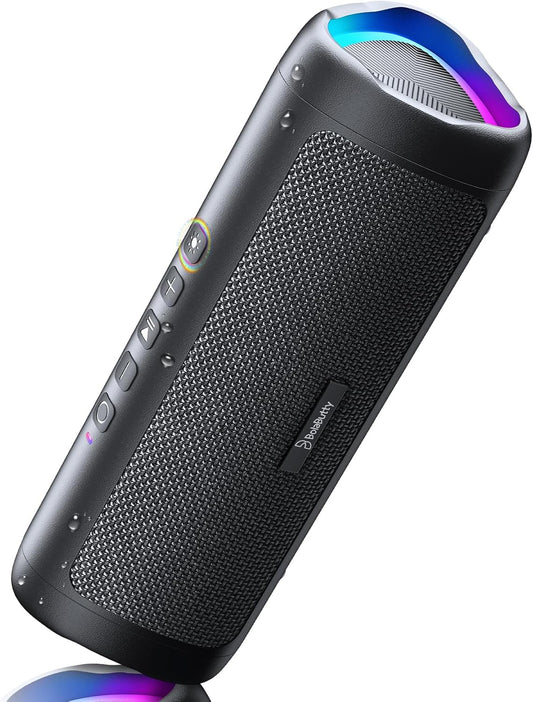 Portable Bluetooth Speaker 20W, IPX5 Waterproof, 24H Playtime