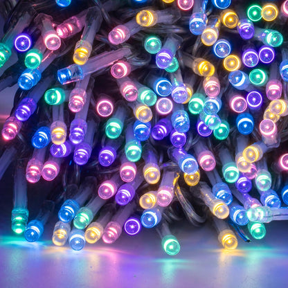 Multicolor Christmas String Lights 164ft, 2000 LED, 8 Modes, Waterproof
