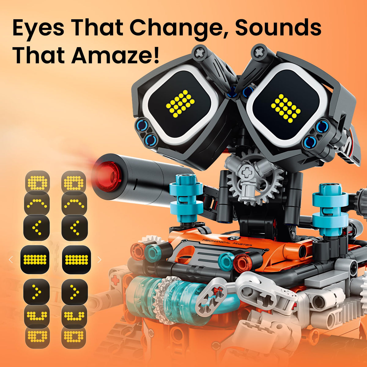 Sillbird STEM Robot Building Kit with Remote Control Gifts for Boys 8-14