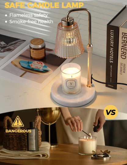 Candle Warmer Lamp with Timer, Electric Candle Lamp Home Decor