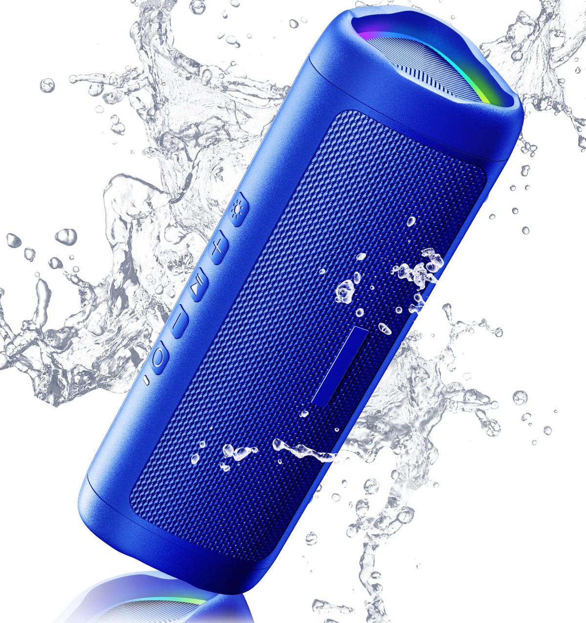 Portable Bluetooth Speaker 20W, IPX5 Waterproof, 24H Playtime