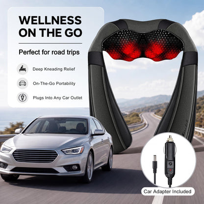 Neck Massager with Heat, Deep Tissue Massager for Women & Men
