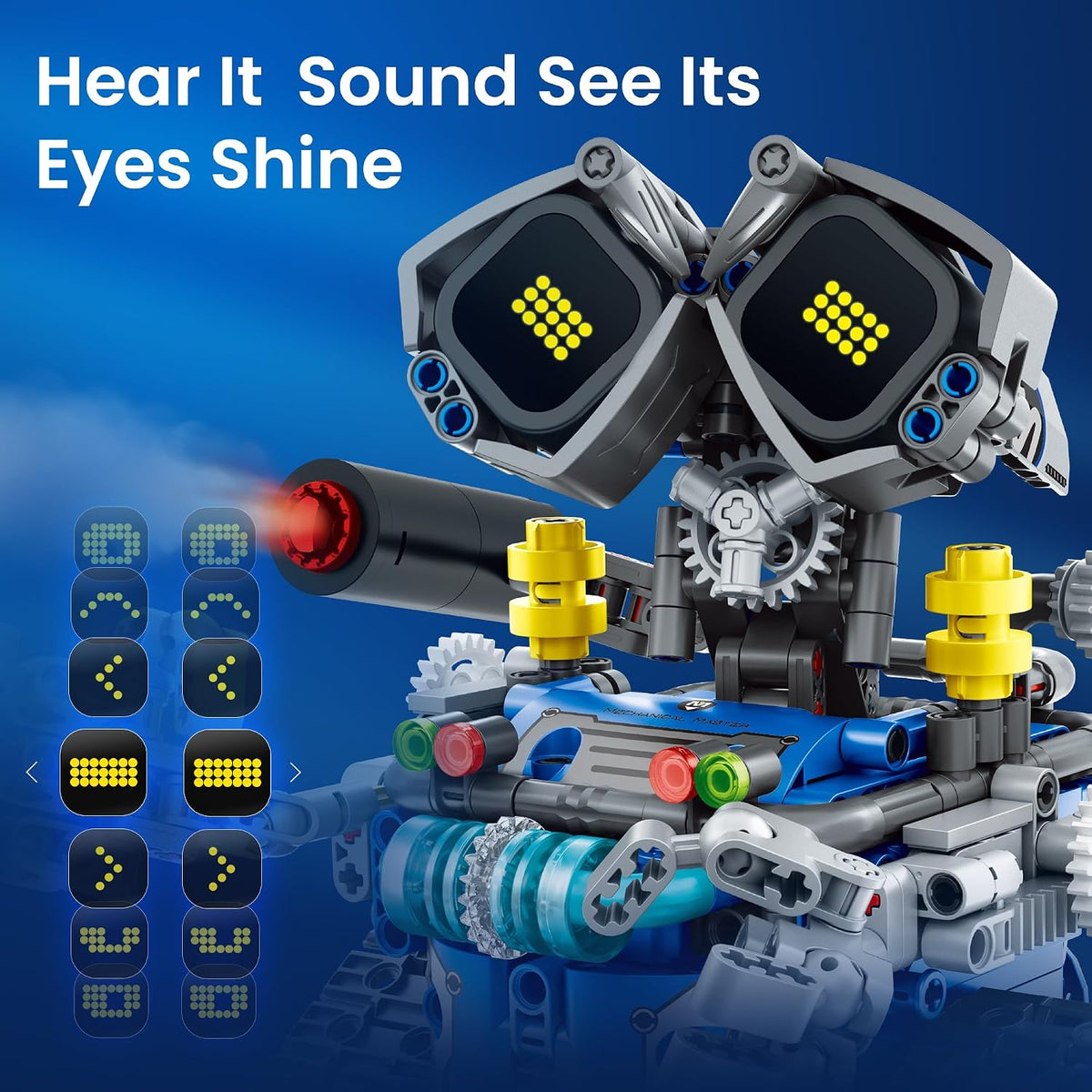 Sillbird STEM Robot Building Kit with Remote Control Gifts for Boys 8-14
