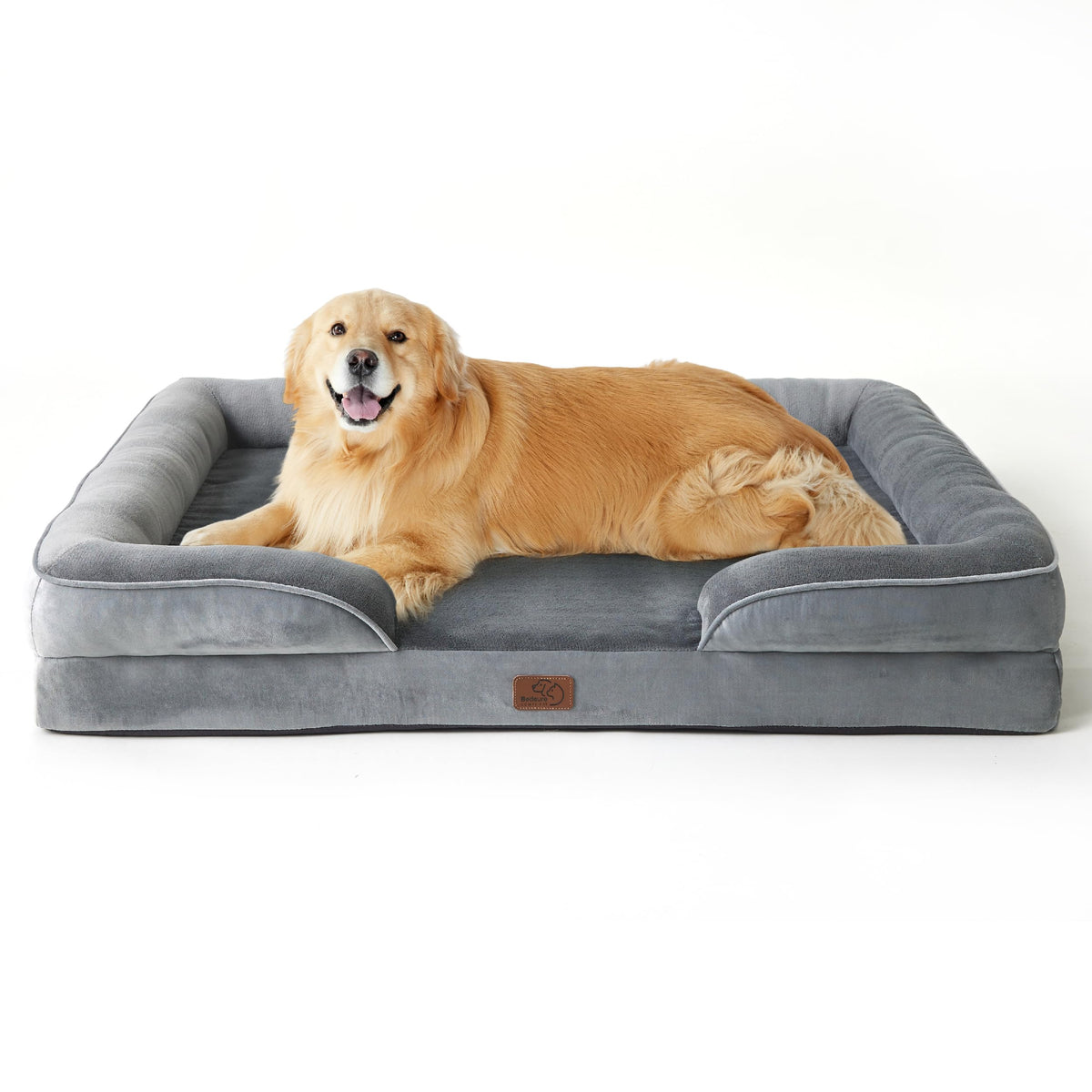Orthopedic Dog Bed for Large Dogs, Washable Cover