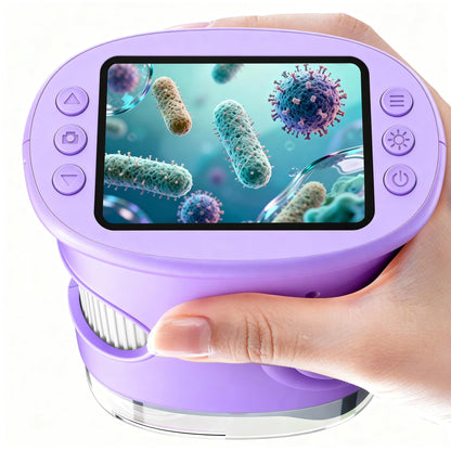 1000X Handheld Digital Microscope for Kids: Pocket Microscope with 2.0" IPS Screen - STEM Toys Birthday Gifts for Girls Boys Child - Portable Edu Science Kits Toddler Age 3-6 6-12
