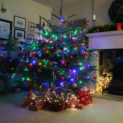 Multicolor Christmas String Lights 164ft, 2000 LED, 8 Modes, Waterproof