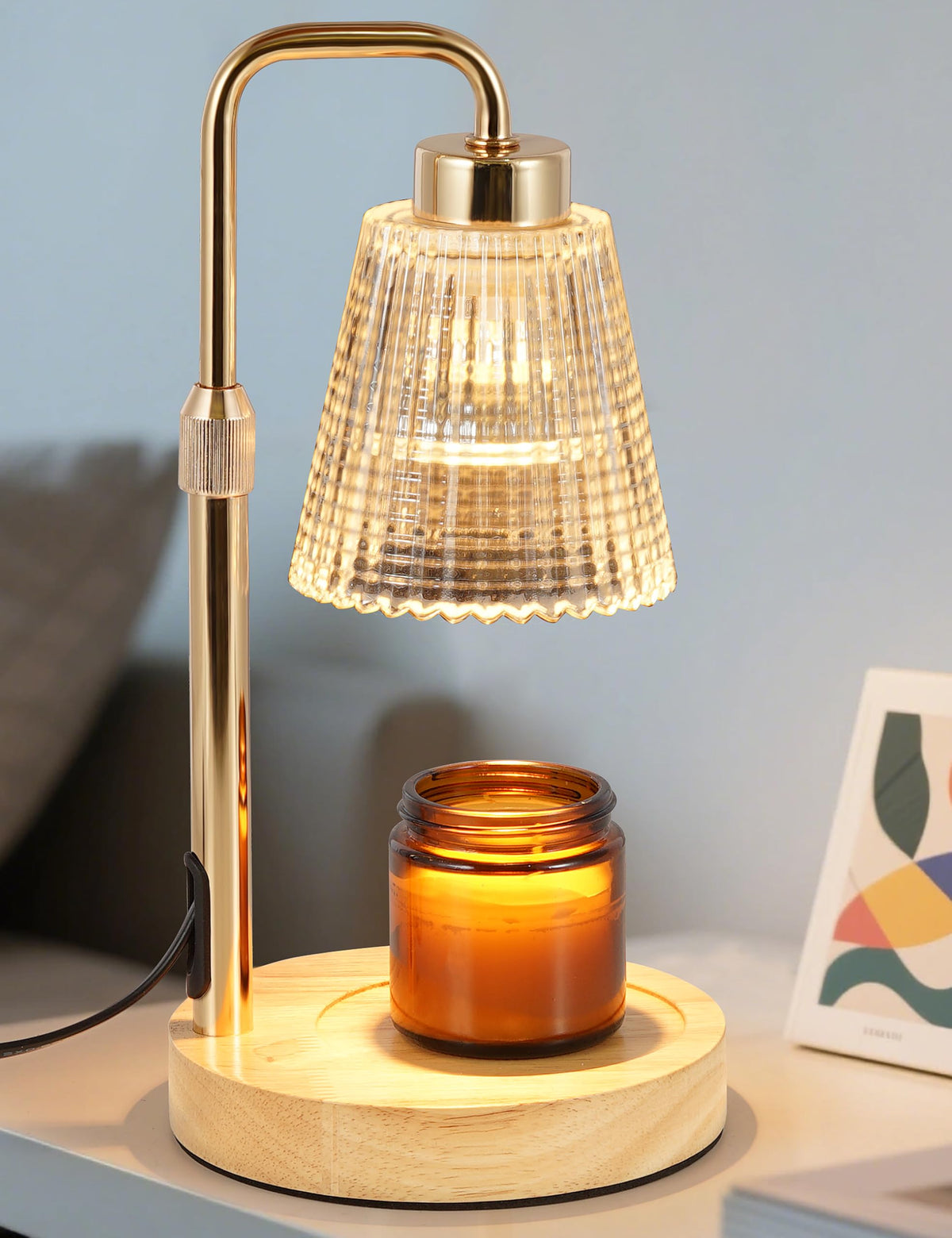 Candle Warmer Lamp with Timer, Electric Candle Lamp Home Decor