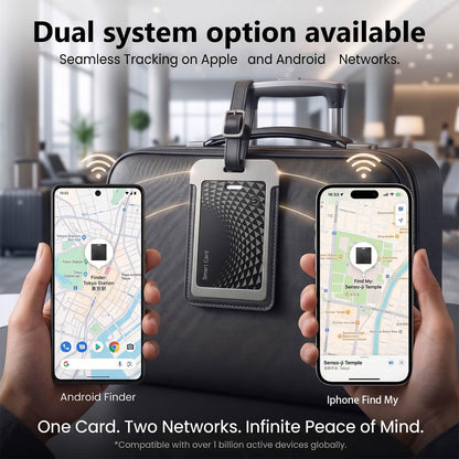 Wallet Tracker Card 2 Pack, Bluetooth Item Finder for iOS & Android