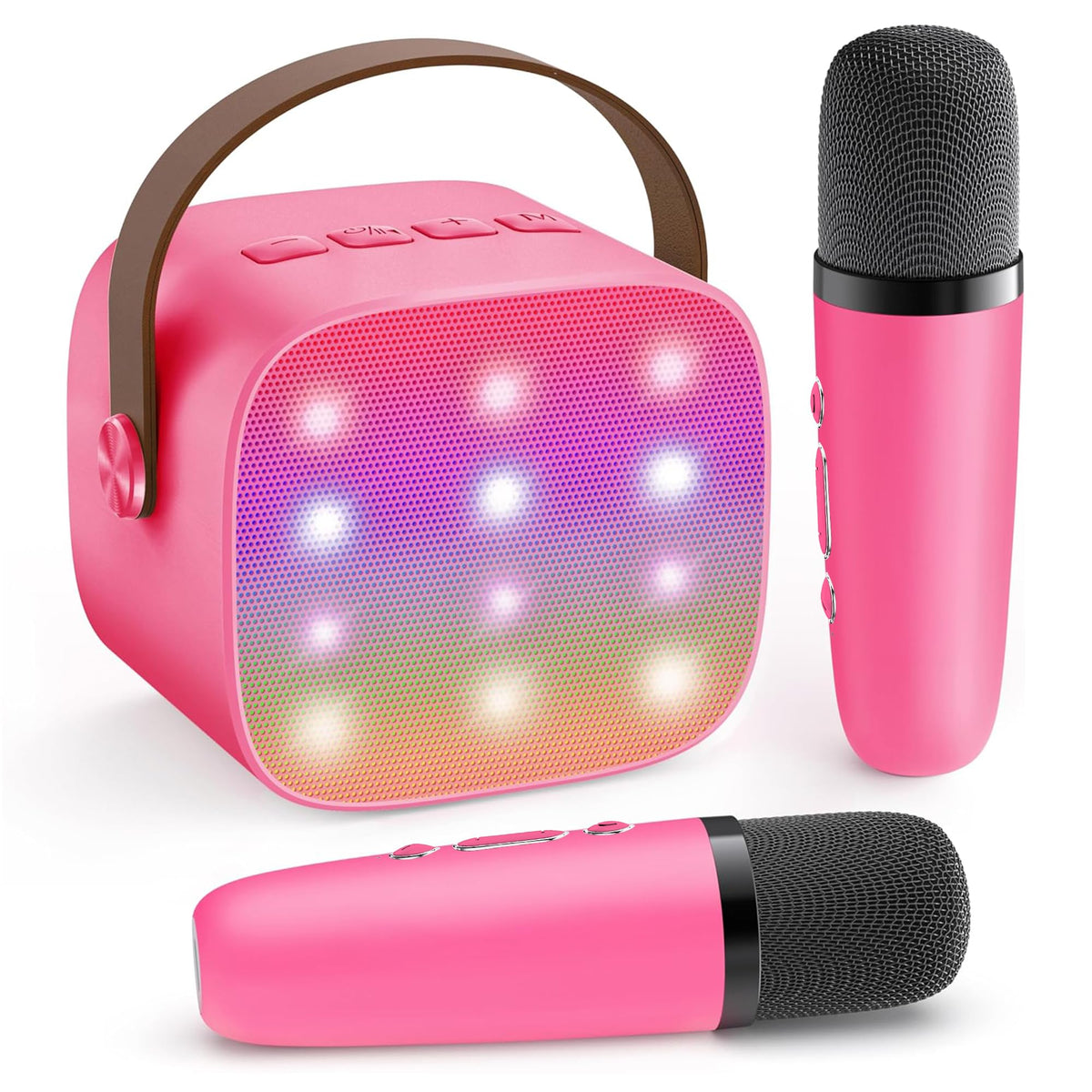 YLL Karaoke Machine for Kids, Birthday Gifts for Girls 3 4 5 6 7+Years Old
