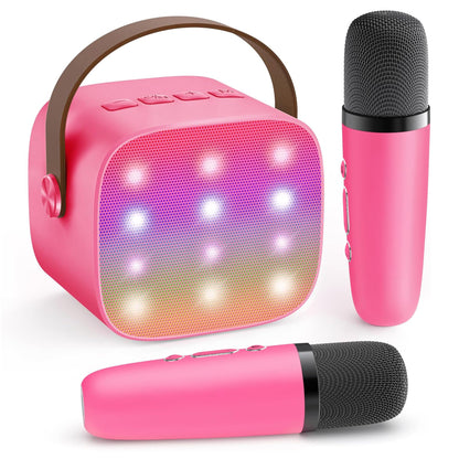 YLL Karaoke Machine for Kids, Birthday Gifts for Girls 3 4 5 6 7+Years Old