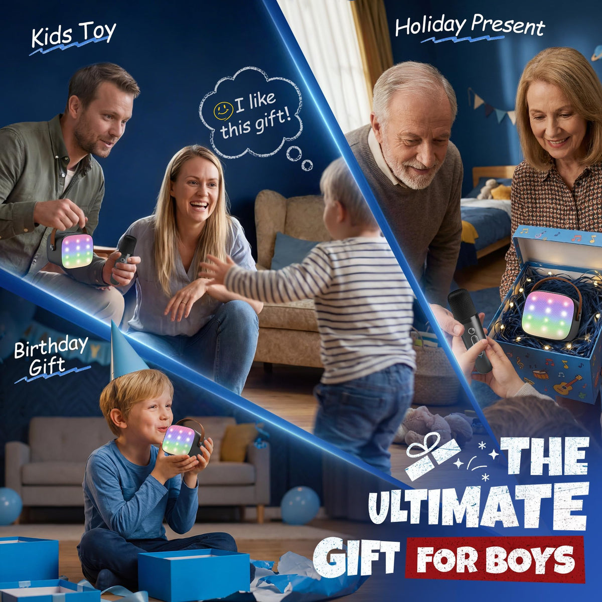 YLL Karaoke Machine for Kids, Birthday Gifts for Girls 3 4 5 6 7+Years Old