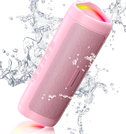 Portable Bluetooth Speaker 20W, IPX5 Waterproof, 24H Playtime