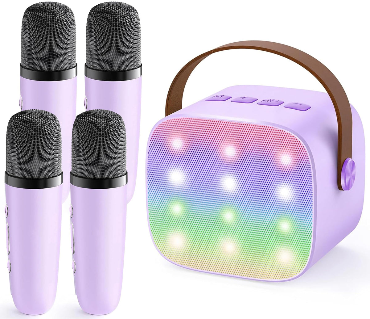 YLL Karaoke Machine for Kids, Birthday Gifts for Girls 3 4 5 6 7+Years Old