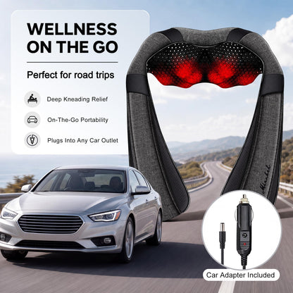 Neck Massager with Heat, Deep Tissue Massager for Women & Men