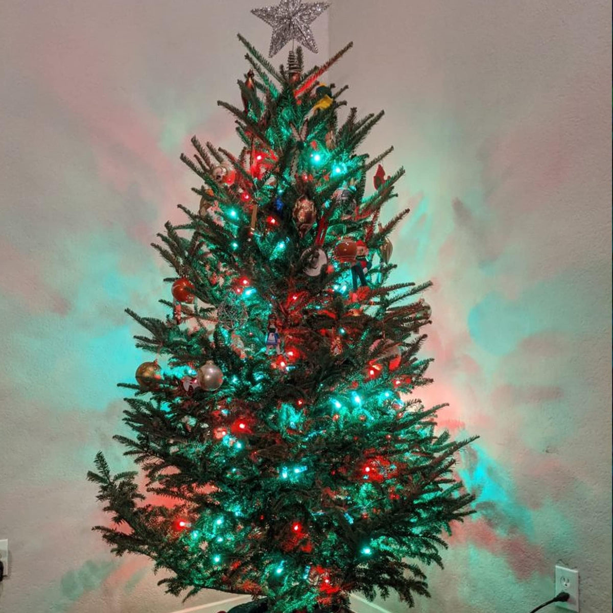 Multicolor Christmas String Lights 164ft, 2000 LED, 8 Modes, Waterproof