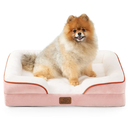 Orthopedic Dog Bed for Large Dogs, Washable Cover