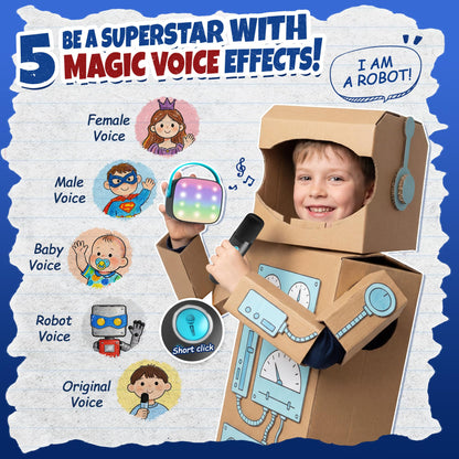 YLL Karaoke Machine for Kids, Birthday Gifts for Girls 3 4 5 6 7+Years Old