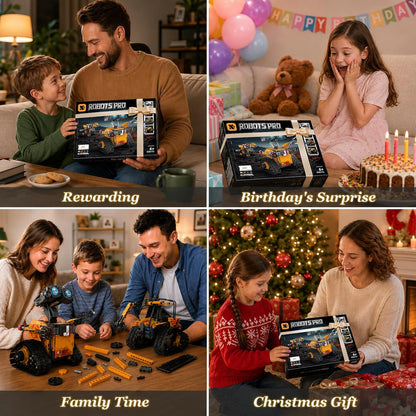 STEM Robot Building Kit with Remote Control STEM Gift for BoysAges 8-13