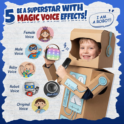 YLL Karaoke Machine for Kids, Birthday Gifts for Girls 3 4 5 6 7+Years Old