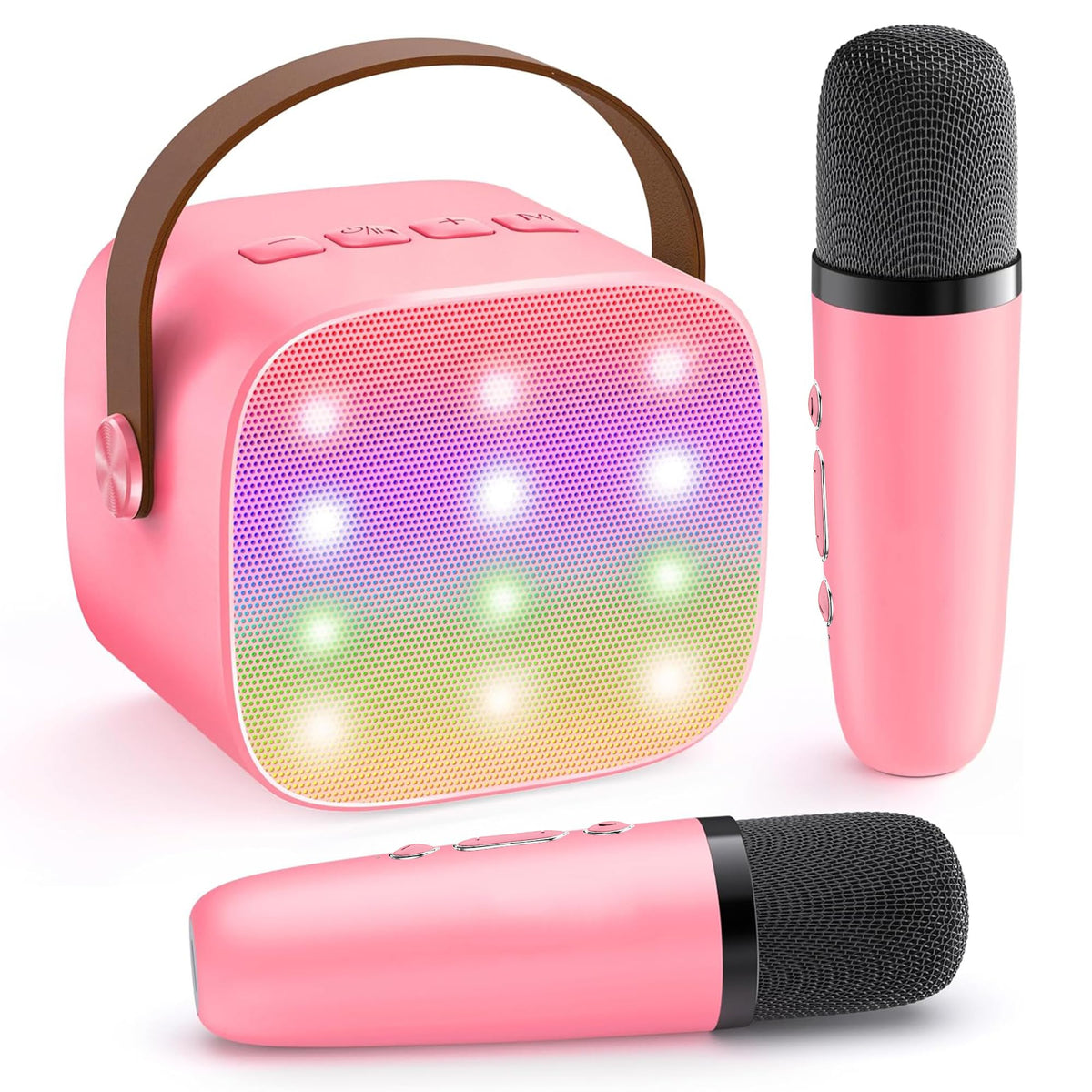 YLL Karaoke Machine for Kids, Birthday Gifts for Girls 3 4 5 6 7+Years Old