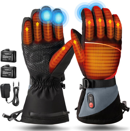 Rechargeable Heated Gloves for Men Women Hand Warmers Winter Ski Gloves