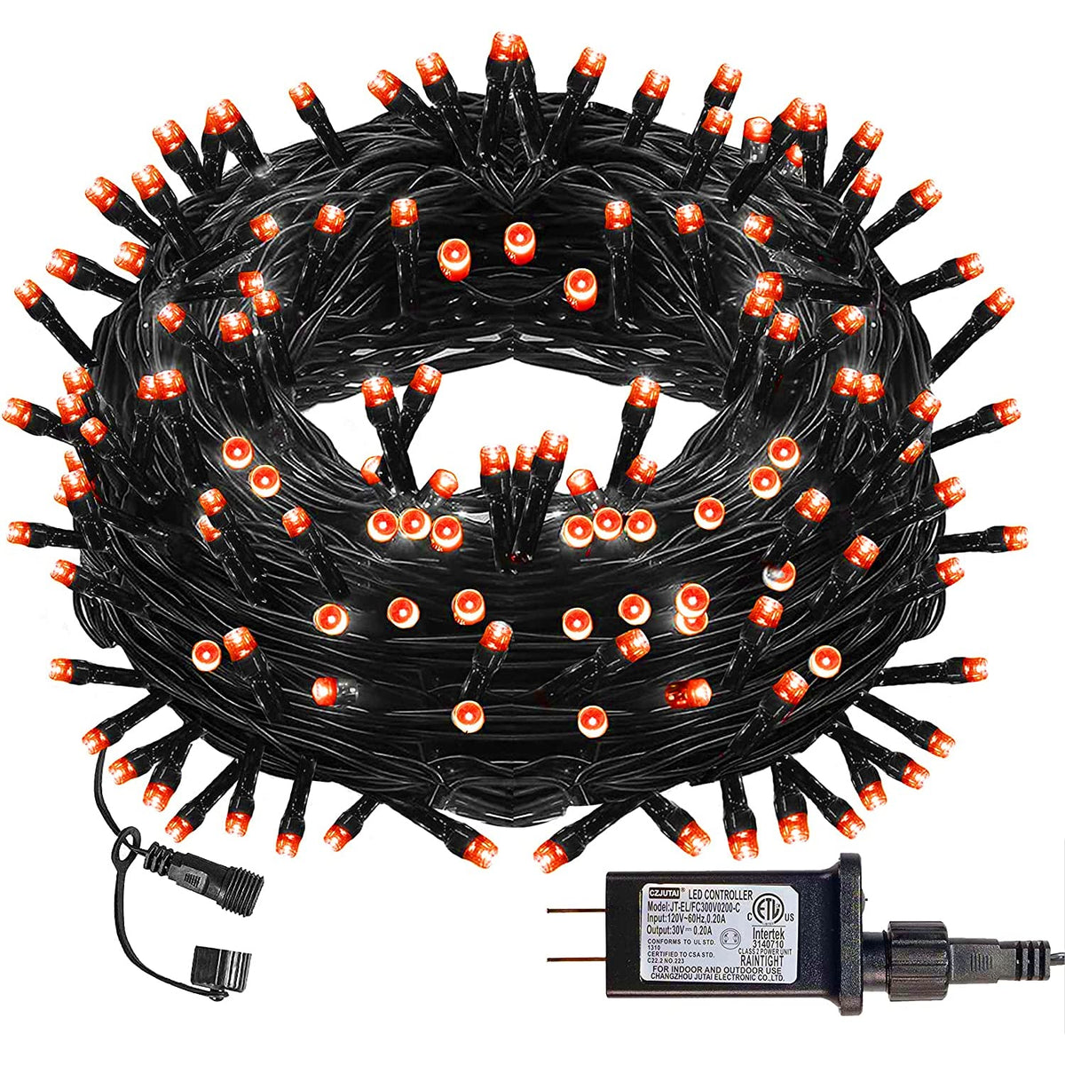 Multicolor Christmas String Lights 164ft, 2000 LED, 8 Modes, Waterproof
