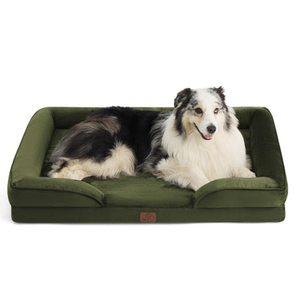 Orthopedic Dog Bed for Large Dogs, Washable Cover