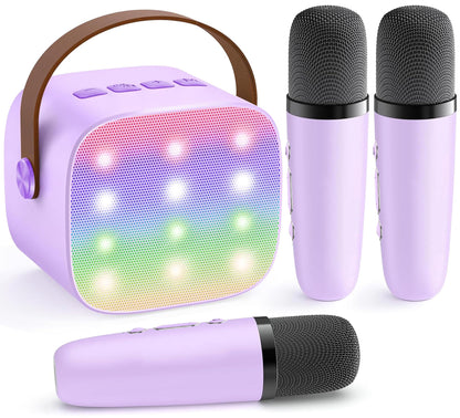 YLL Karaoke Machine for Kids, Birthday Gifts for Girls 3 4 5 6 7+Years Old