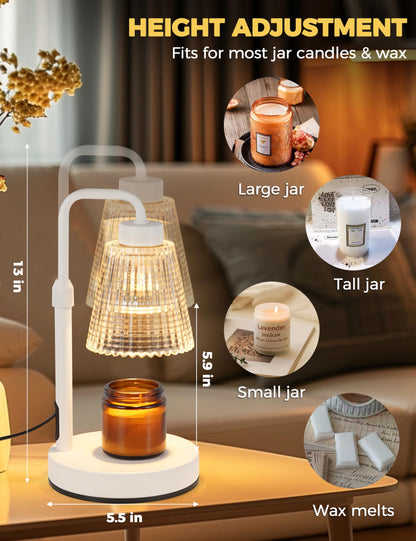 Candle Warmer Lamp with Timer, Electric Candle Lamp Home Decor