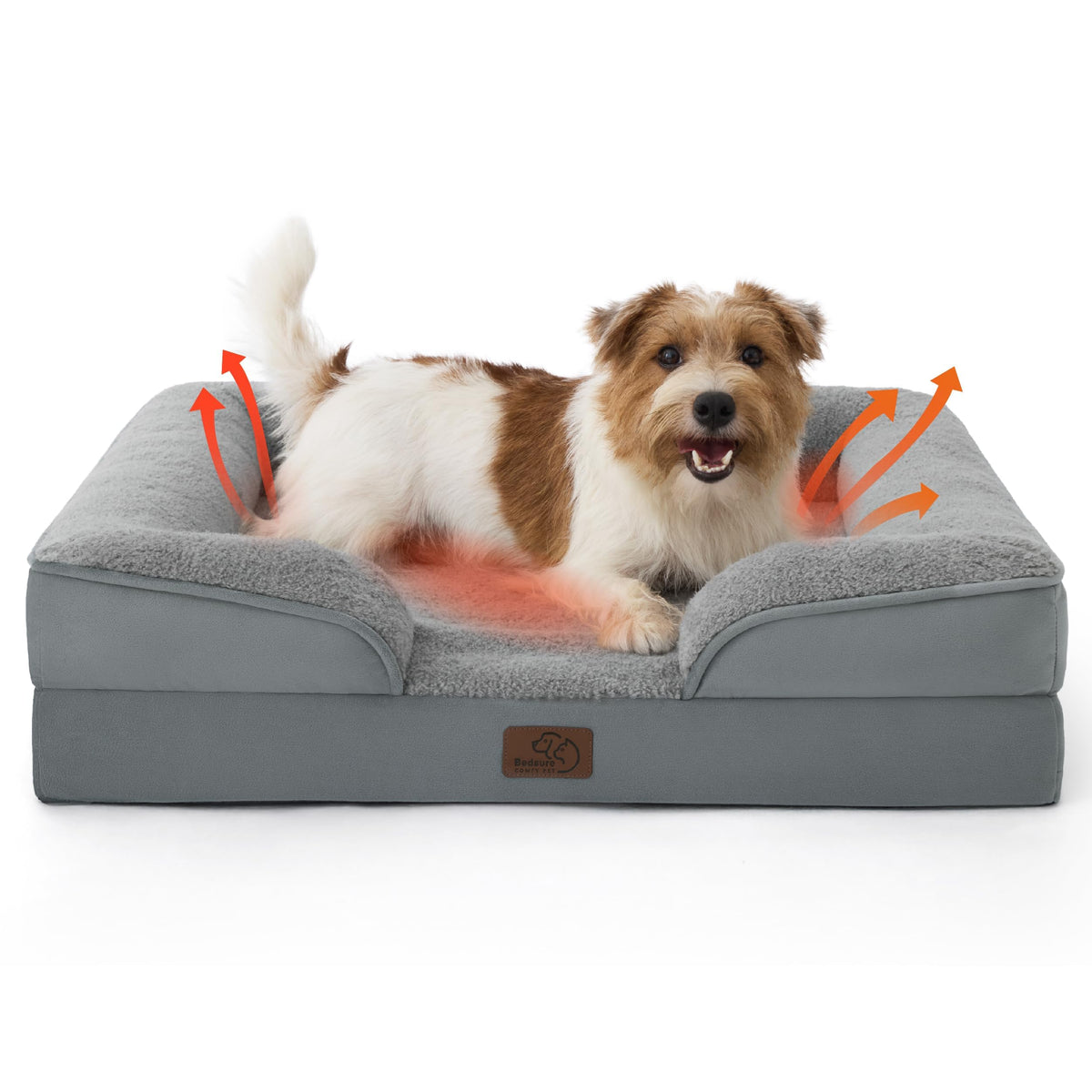 Bedsure Orthopedic Dog Beds Large Sized Dog Washable Original Design