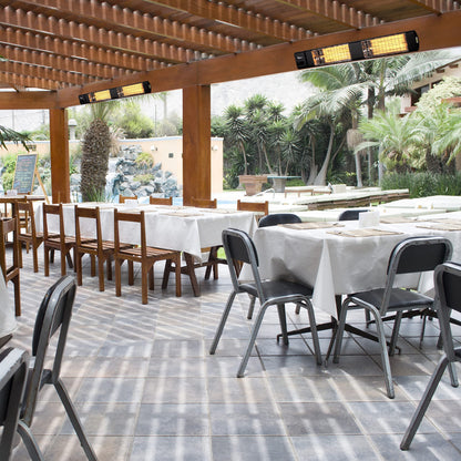 Infrared Space Heater Indoor & Outdoor with Remote & Thermostat