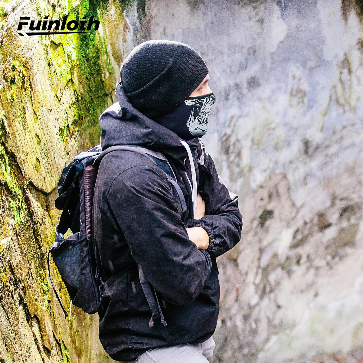 Fuinloth Balaclava Ski Mask, Motorcycle Summer Thin Cooling UV Protection