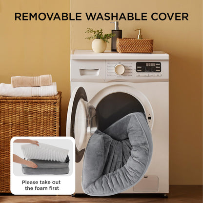 Orthopedic Dog Bed for Large Dogs, Washable Cover